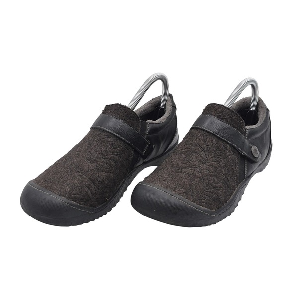 Jambu Shoes - JBU by‎ Jambu Shoes Womens Size 9.5 Black Blakely Faux Fur Clog Mule JB16BLK01